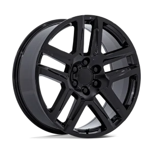 OE Creations – PR203 – Black – 20″x9″ 28mm – All weather Wheels – PR203BX20906128
